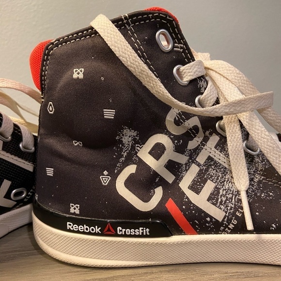 Reebok Crossfit Lite TR Womens Powerlifting‎ Gym High Top Black Shoe US Size 9 - Picture 7 of 10